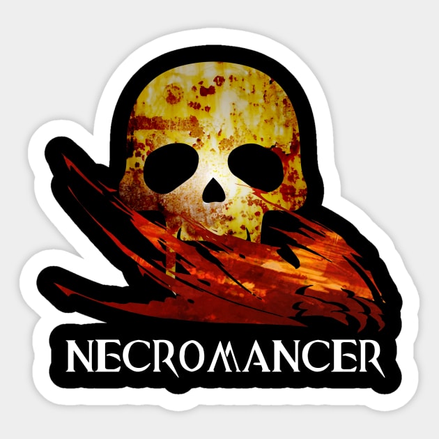 GW2 Necromancer profession Fantasy medieval Wars MMORPG gamer Sticker by Asiadesign